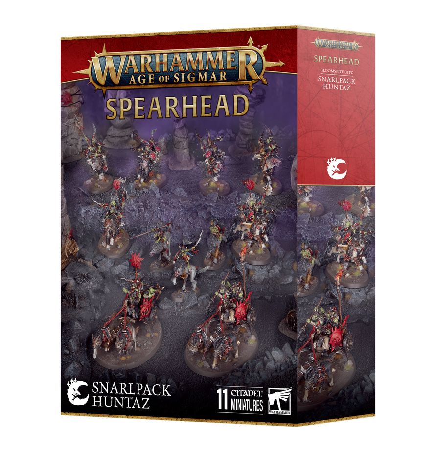 Warhammer Age of Sigmar Spearhead Snarlpack Huntaz
