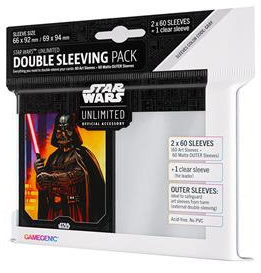 Star Wars Unlimited Art Sleeves Double Sleeving Pack