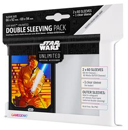 Star Wars Unlimited Art Sleeves Double Sleeving Pack