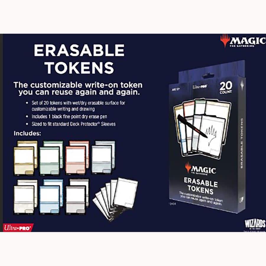 Ultra Pro MTG Eraseable Tokens