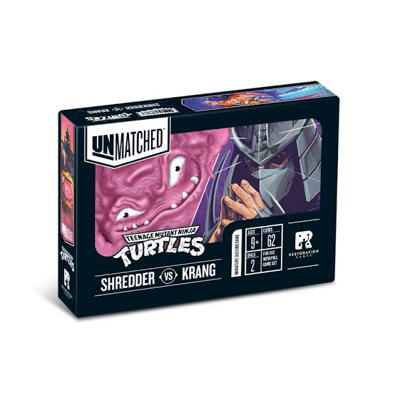 Unmatched Adventures Teenage Mutant Ninja Turtles Shredder and Krang