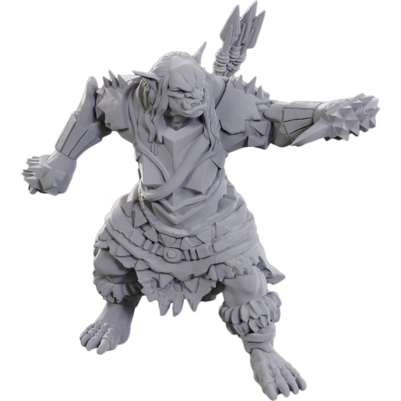 Pathfinder Deep Cuts Unpainted Miniatures W24 Orc Brute