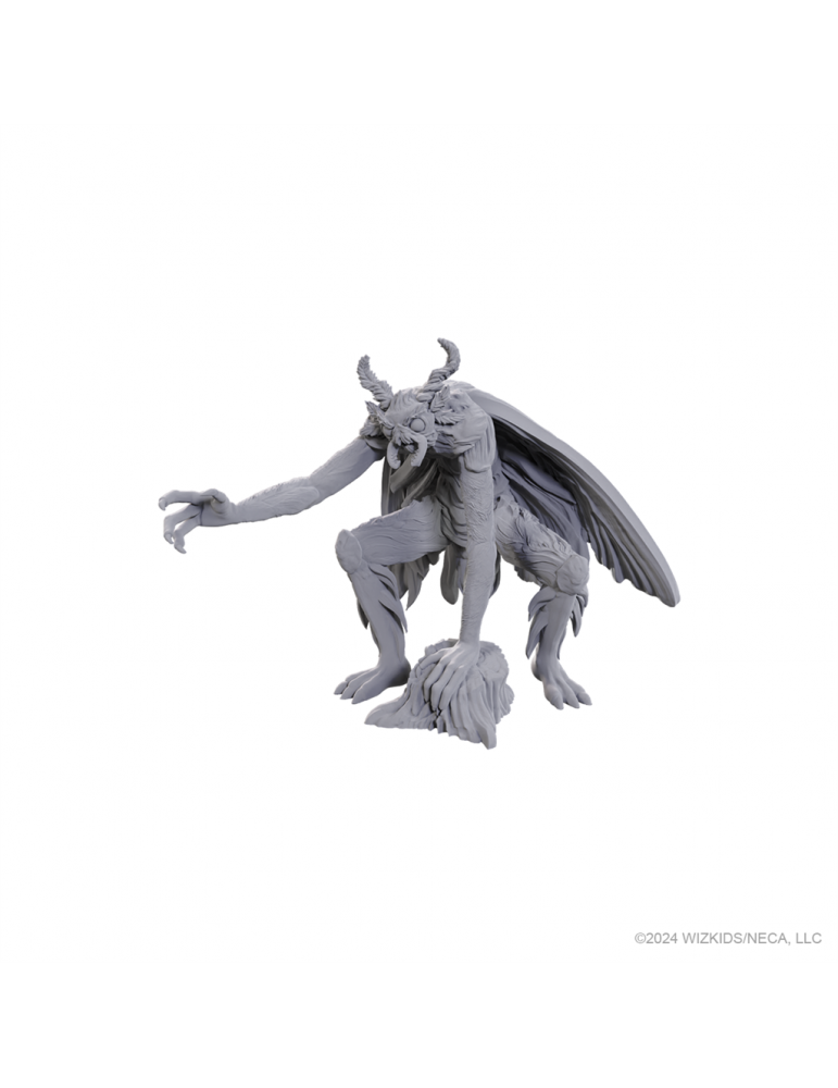 WizKids Deep Cuts Unpainted Miniatures W25 Mothman