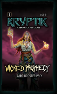 Kryptik TCG Wicked Prophecy Booster