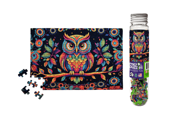 Micro Puzzles Colorful Owl