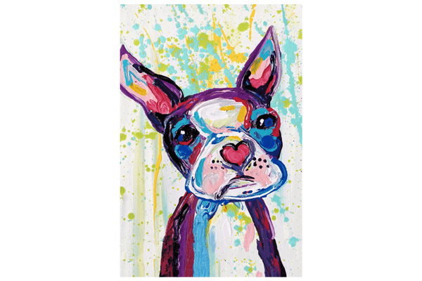 Micro Puzzles Heart Nosed Dog