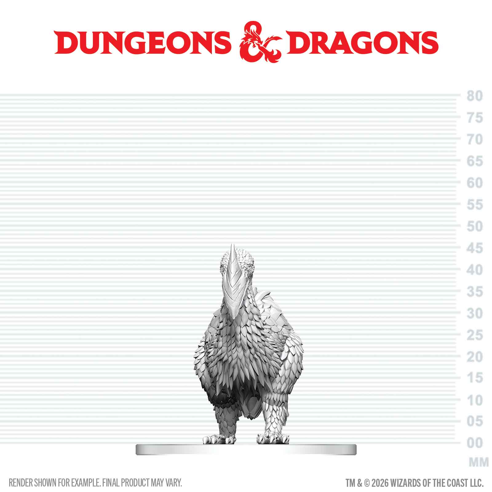 DND Nolzur's Marvelous Miniatures  W29 Axe Beak