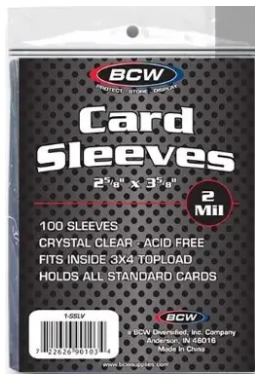 BCW Soft Penny Sleeves