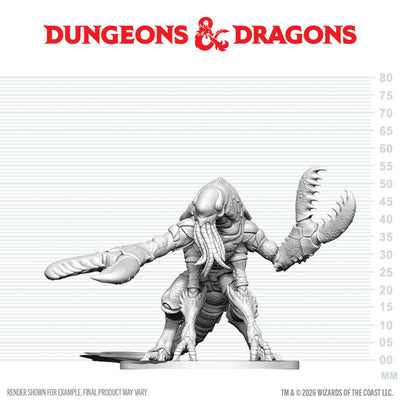 DND Nolzur's Marvelous Miniatures  W29 Chuul