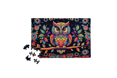 Micro Puzzles Colorful Owl