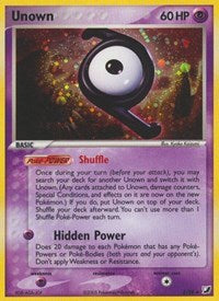 Unown (Z) (Z/28) [EX: Unseen Forces]