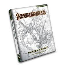 Pathfinder 2nd Ed Player Core 2 Sketch Cover