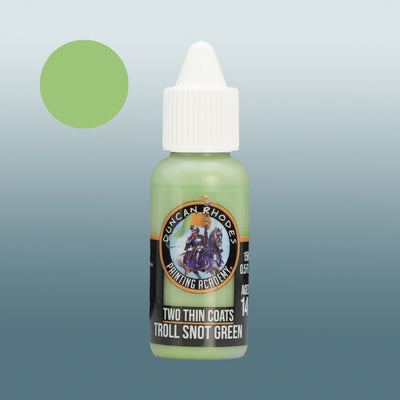 Two Thin Coats Troll Snot Green