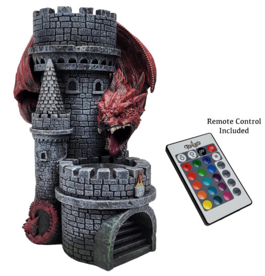 Forged Gaming Red Dragon Dice Tower