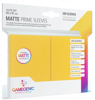 Gamegenic Matte Prime Sleeves