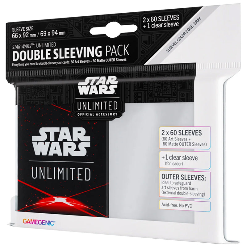 Star Wars Unlimited Art Sleeves Double Sleeving Pack