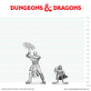 DND Nolzur's Marvelous Miniatures  W29 Goliath Barbarian and Halfling Rogue
