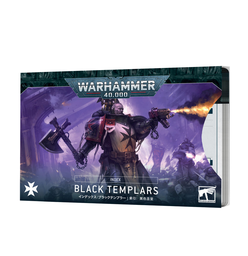 Warhammer 40k 10th Ed Index Cards Black Templars