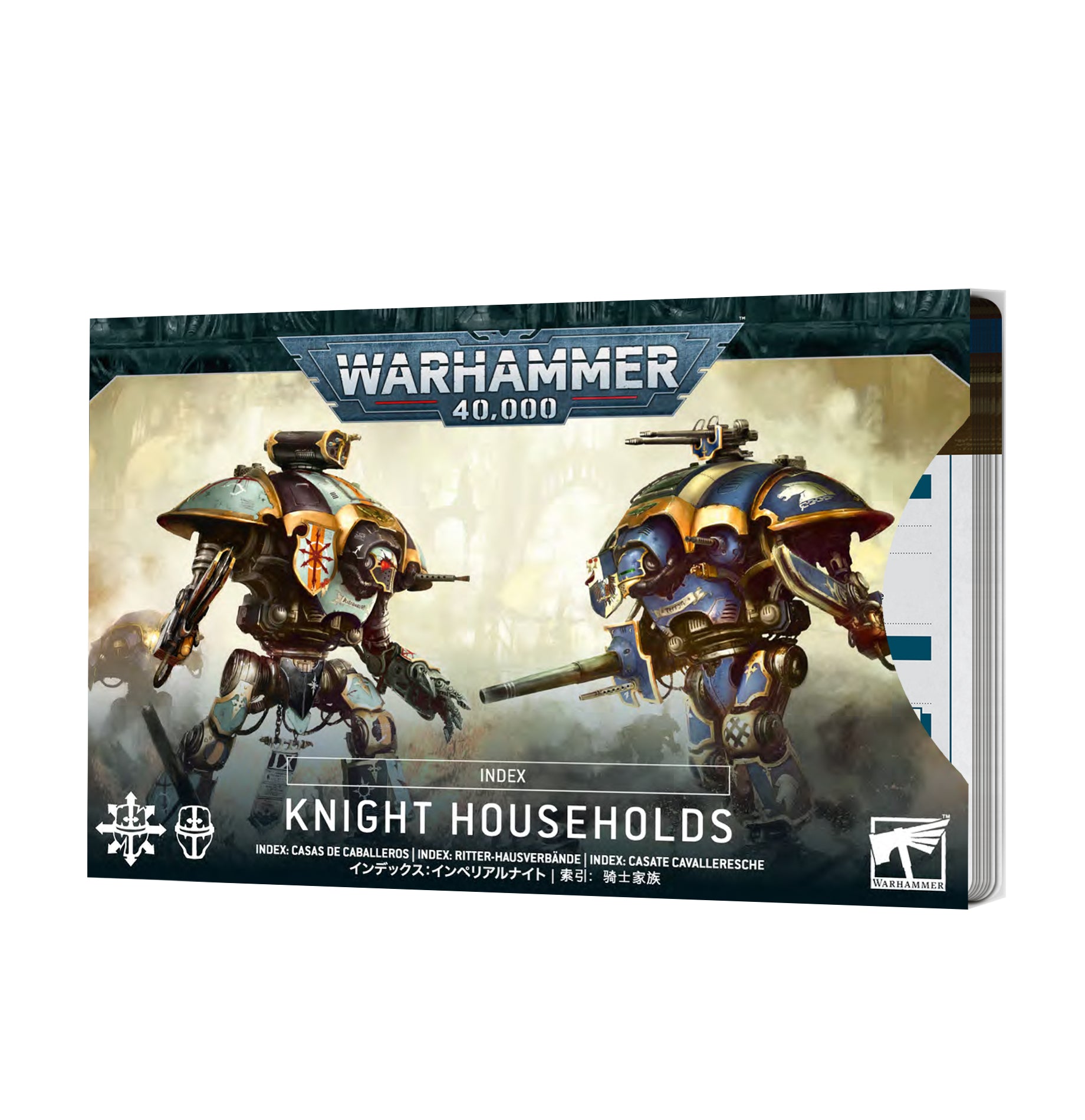 Warhammer 40k 10th Ed Index Cards Knight Households