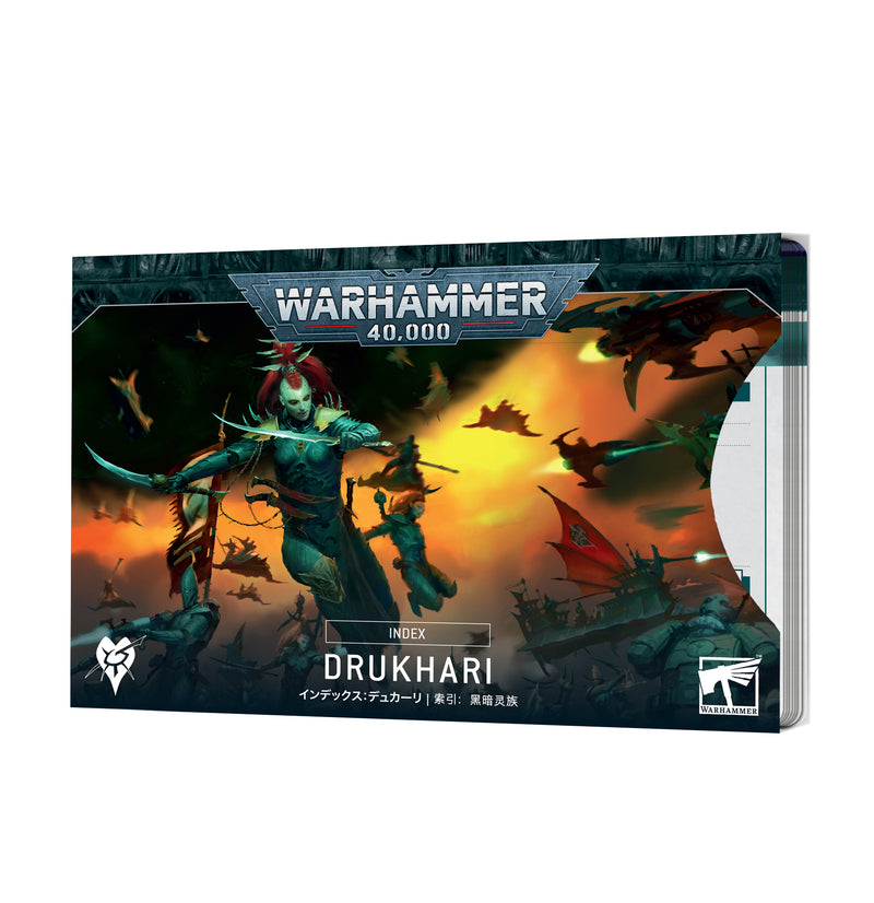 Warhammer 40k 10th Ed Index Cards Drukhari