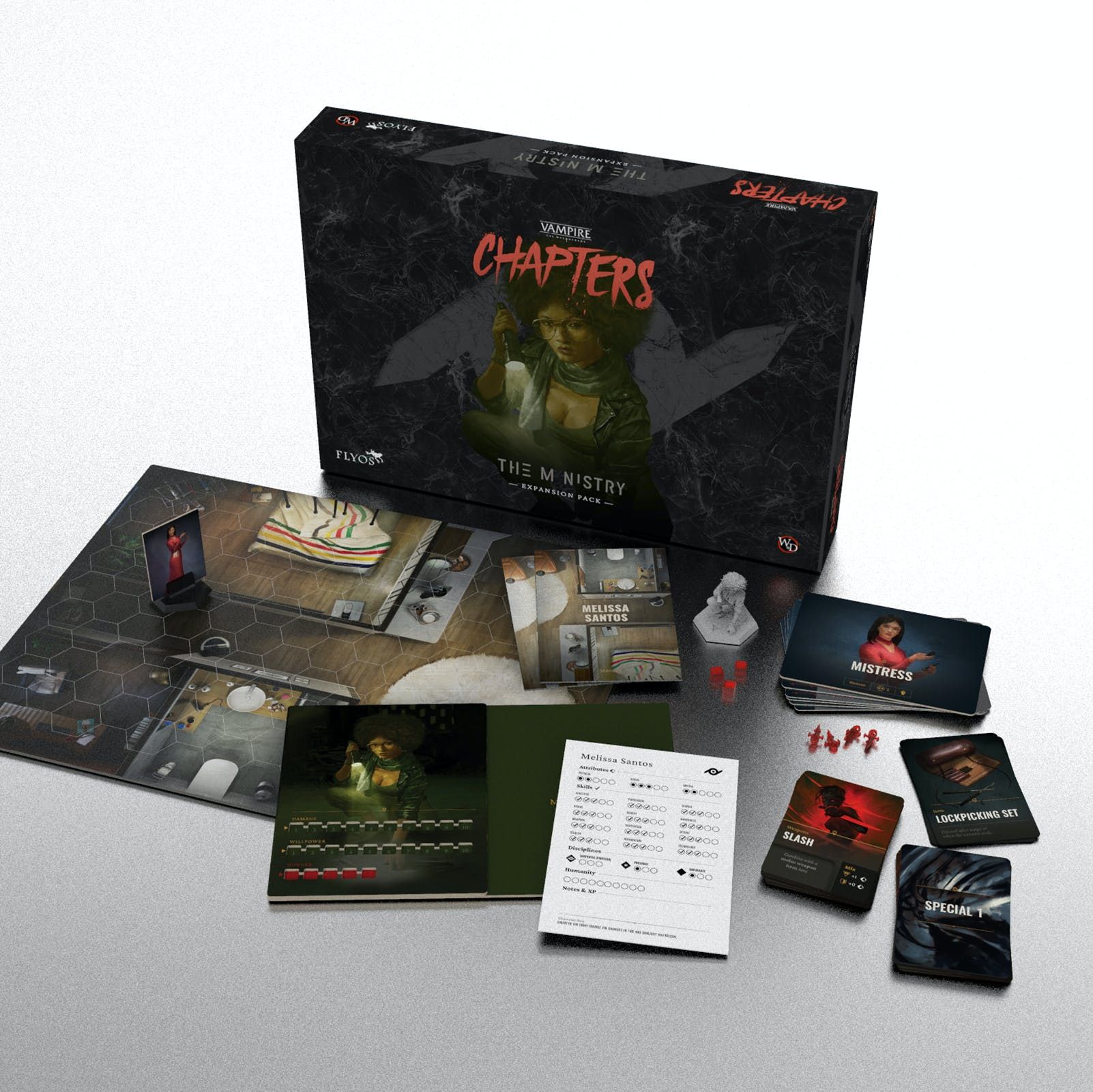 Vampire the Masquerade Chapters the Ministry Expansion Pack