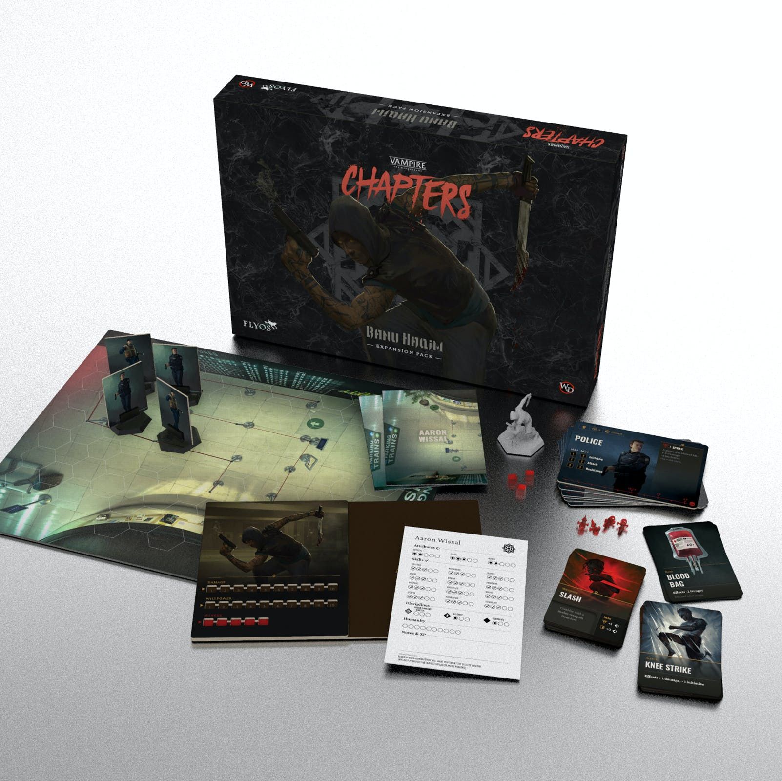 Vampire The Masquerade Chapters Banu Haqim Expansion Pack
