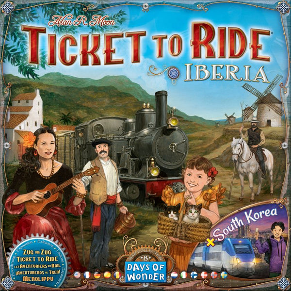Ticket to Ride Iberia and South Korea
