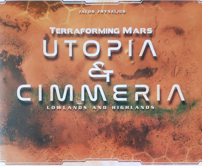 Terraforming Mars Utopia and Cimmeria