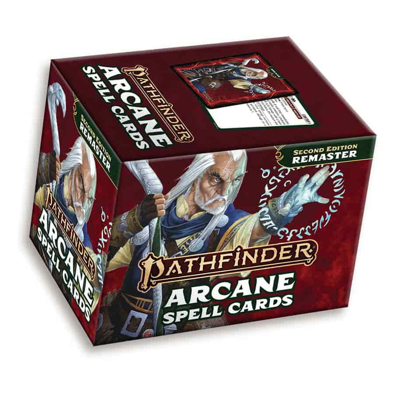 Pathfinder 2nd Ed Arcane Spell Cards Remastered