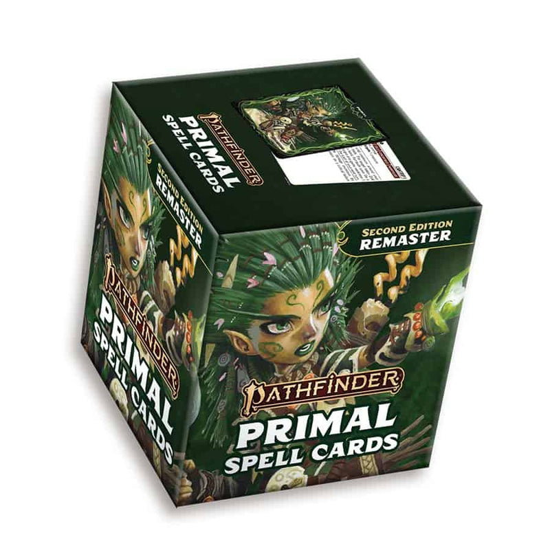 Pathfinder 2nd Ed Primal Spell Cards Remastered