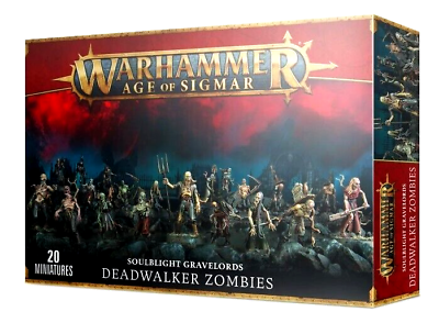 Warhammer Age of Sigmar Soulblight Gravelords Deadwalker Zombies