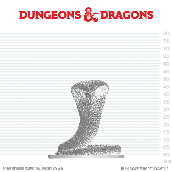DND Nolzur's Marvelous Miniatures  W29 Polar Serpent
