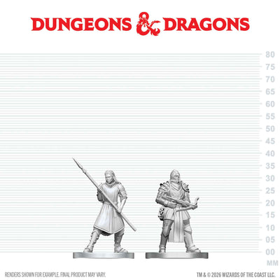 DND Nolzur's Marvelous Miniatures  W29 Town Guards