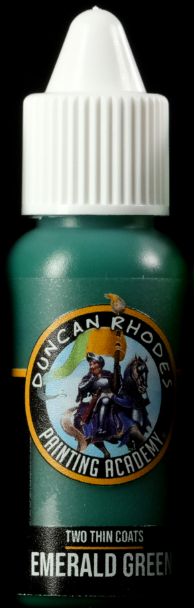 Two Thin Coats Emerald Green