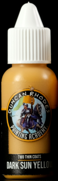Two Thin Coats Dark Sun Yellow