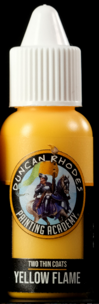 Two Thin Coats Yellow Flame