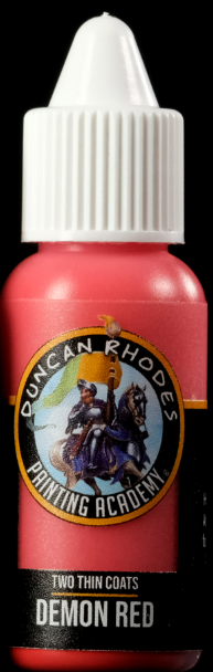 Two Thin Coats Demon Red