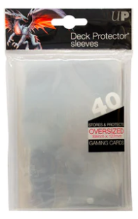 Ultra Pro Oversized Sleeves Clear 40ct