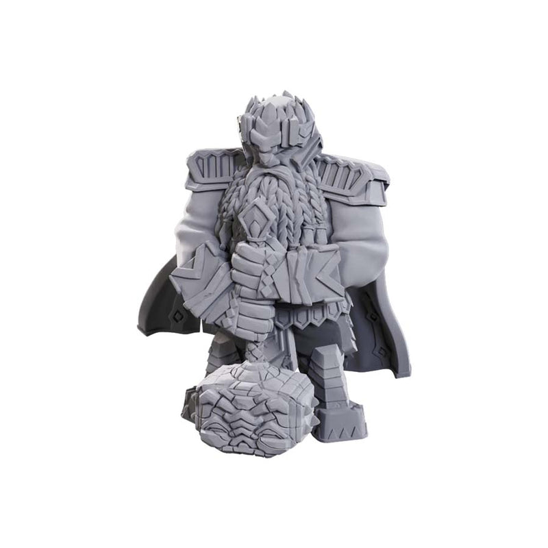 Pathfinder Deep Cuts Unpainted Miniatures W23 Male Dwarf Champion (High Level)