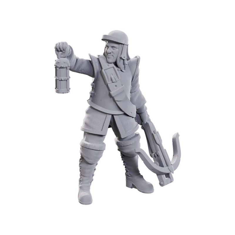 WizKids Deep Cuts Unpainted Miniatures W23 Roadwardens Male and Female