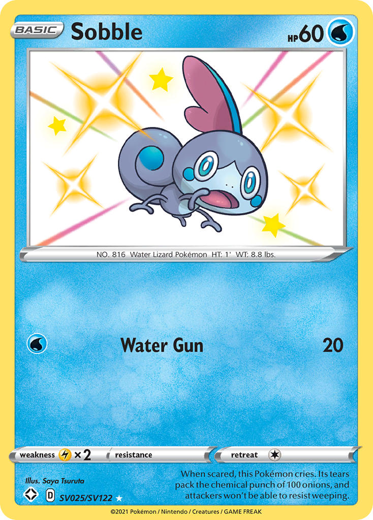 Sobble (SV025/SV122) [Sword & Shield: Shining Fates]