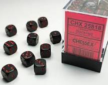 Chessex 12mm Opaque D6 Brick