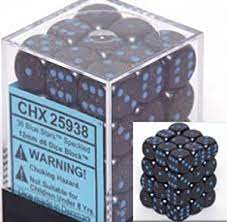 Chessex 12mm Speckled D6 Brick