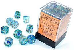 Chessex 12mm Luminary D6 Dice Set