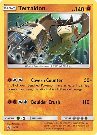 Terrakion - SM223 [SM Promos]