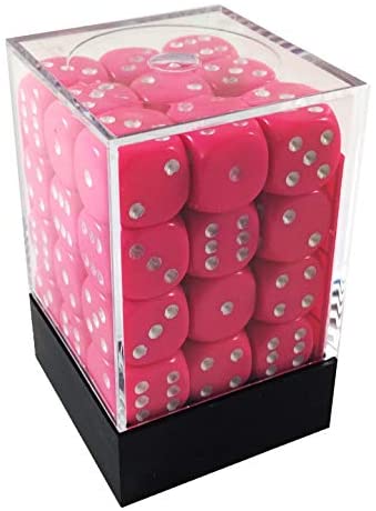 Chessex 12mm Opaque D6 Brick