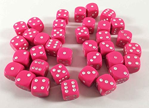 Chessex 12mm Opaque D6 Brick