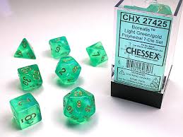 Chessex 7ct Dice Set Borealis