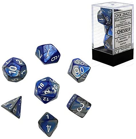 Chessex 7ct Dice Set Gemini