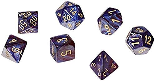 Chessex 7ct Dice Set Scarab